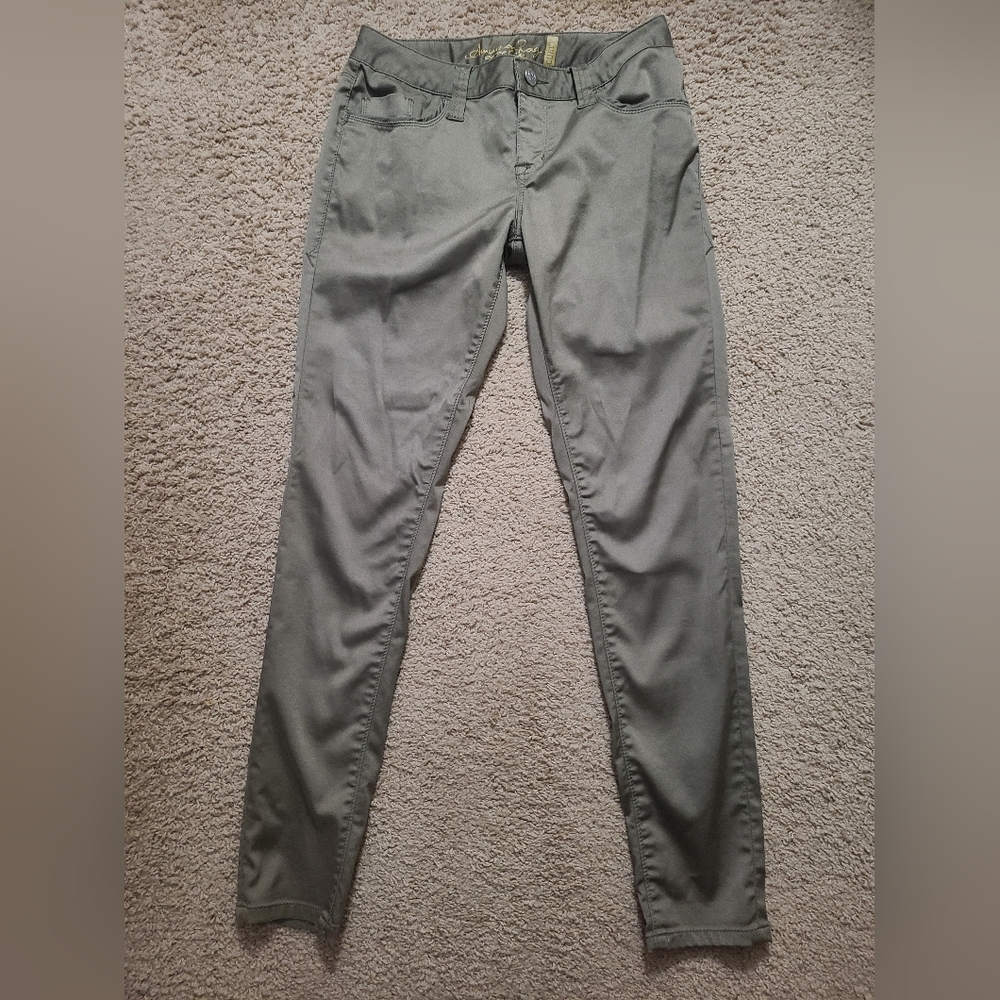 American Rag Olive Green Skinny Pants